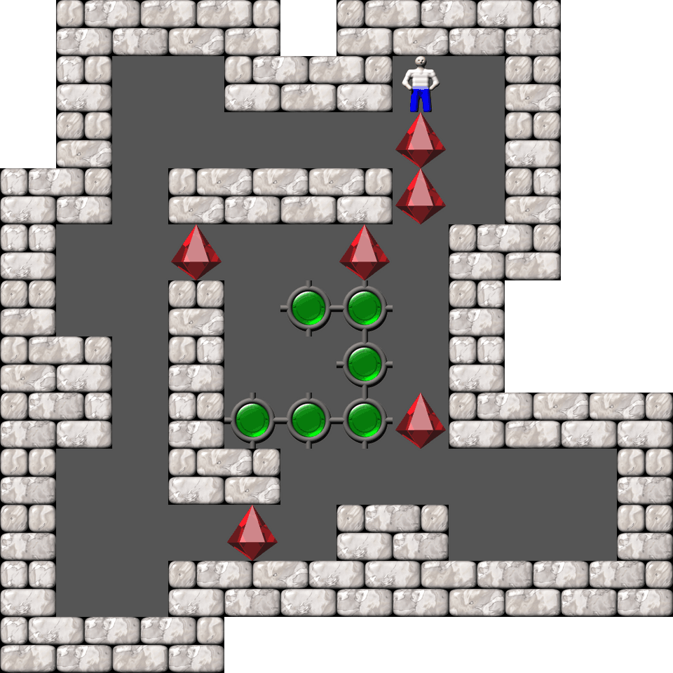 Sokoban Revenge 37 level 104